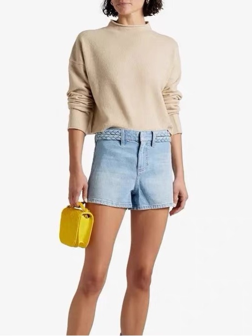 Alice and Olivia jeans shorts